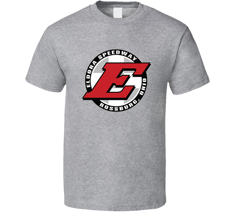 Eldora Speedway Racing Enthusiasts Gray Unisex T Shirt
