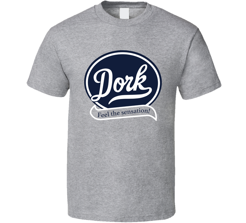 Dork Feel The Sensation York Peppermint Pattie Parody Gray Unisex T Shirt Dork Feel The Sensation York Peppermint Pattie Parody Gray Unisex T Shirt