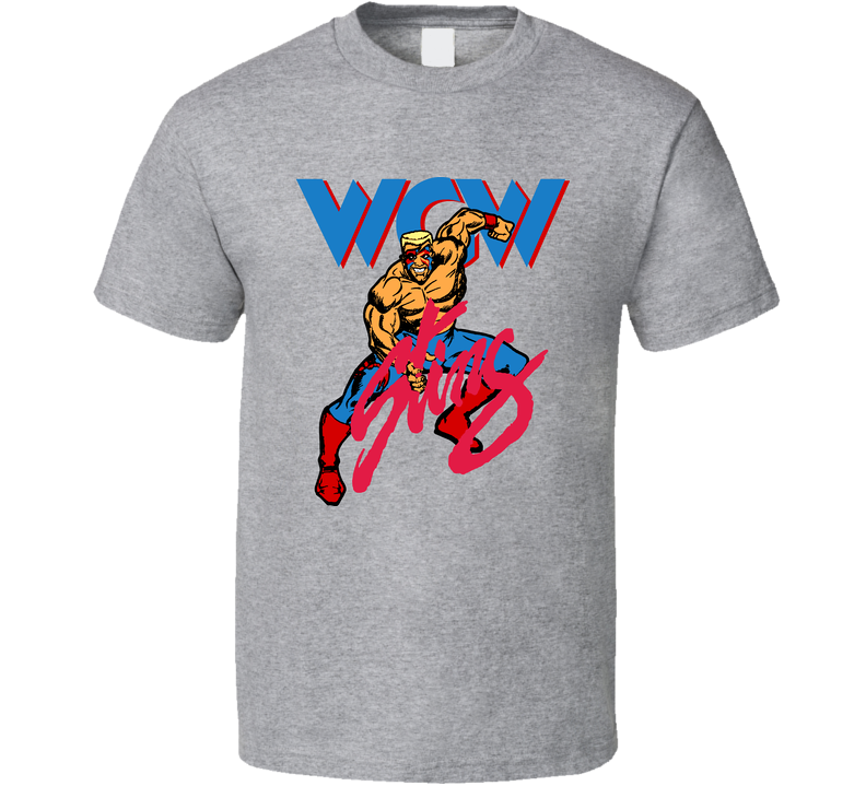 Sting Wcw Wrestling Retro Gray Unisex T Shirt