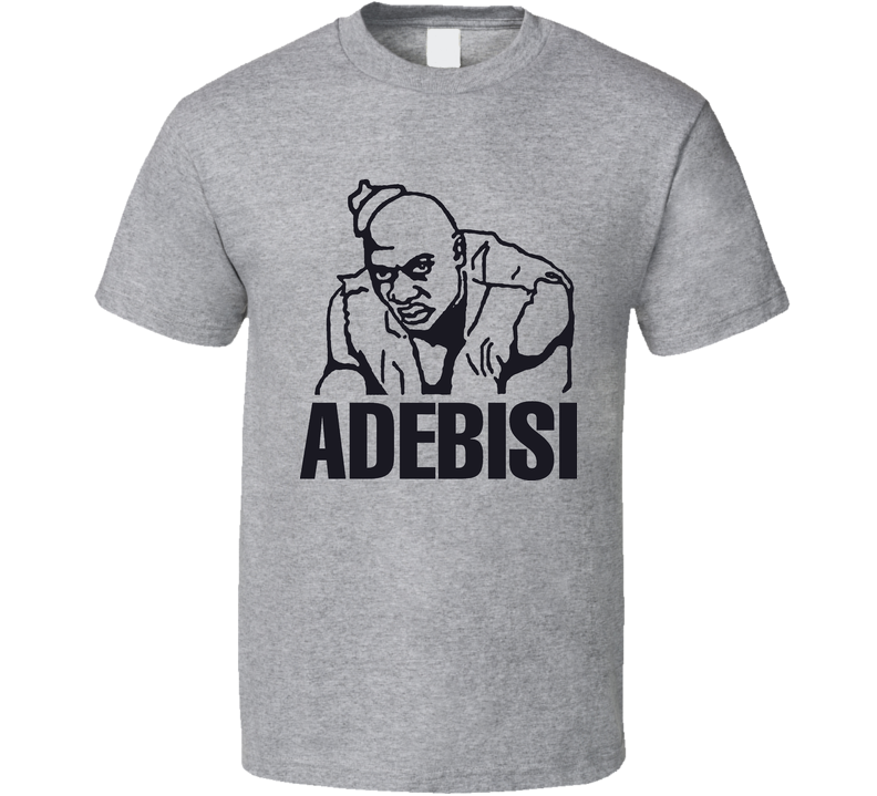 Oz Adebisi Gray Unisex T Shirt