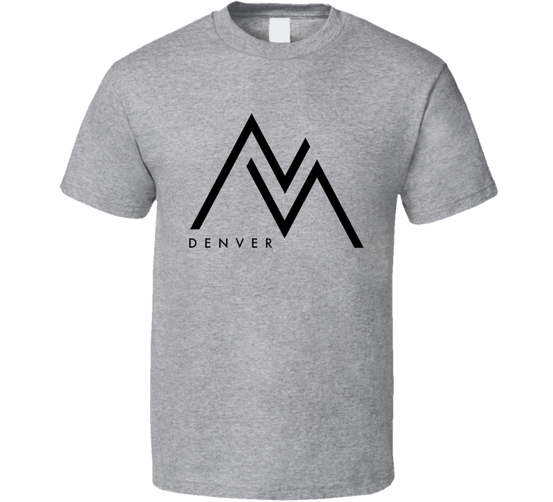 Denver Milk Market Colorado Top Restaurants Food Fan Lover Foodie Gray Unisex T Shirt