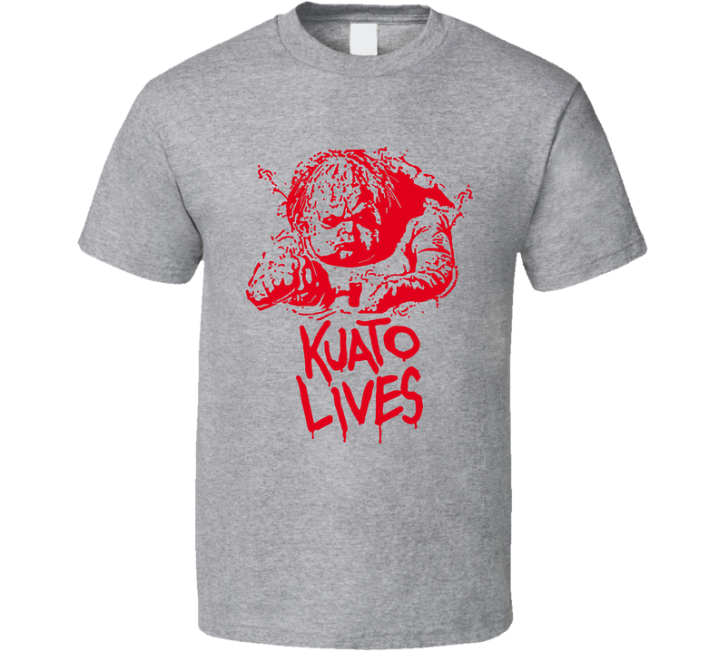 Total Recall Kuato Lives Sci Fi Movie Gray Unisex T Shirt