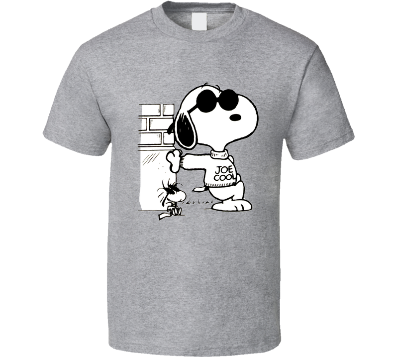 Snoopy Joe Cool Gray Unisex T Shirt Snoopy Joe Cool Gray Unisex T Shirt