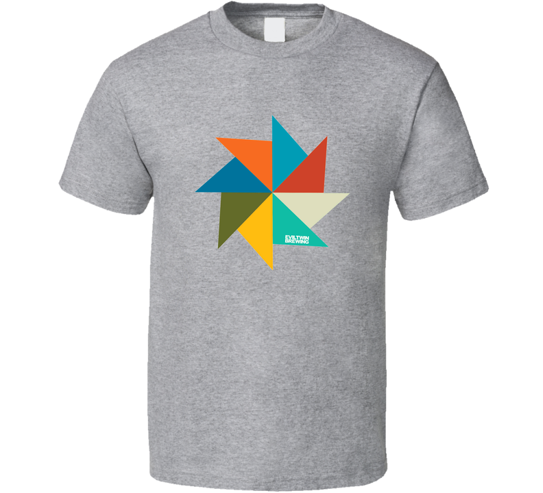 Evil Twin Brewing Cool Beer Brewery Logo Gray Unisex T Shirt Evil Twin Brewing Cool Beer Brewery Logo Gray Unisex T Shirt