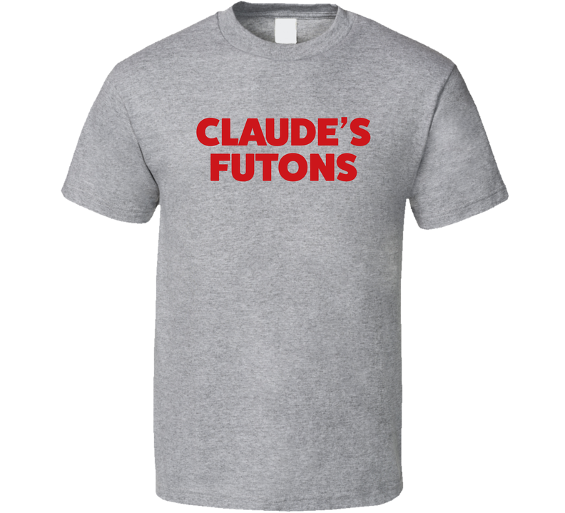 Claude's Futons Everybody Loves Raymond Retro Tv Gray Unisex T Shirt