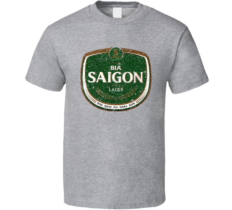 Bia Saigon Beer Southeast Vietnam Vietnam Fan Gray Unisex T Shirt Bia Saigon Beer Southeast Vietnam Vietnam Fan Gray Unisex T Shirt