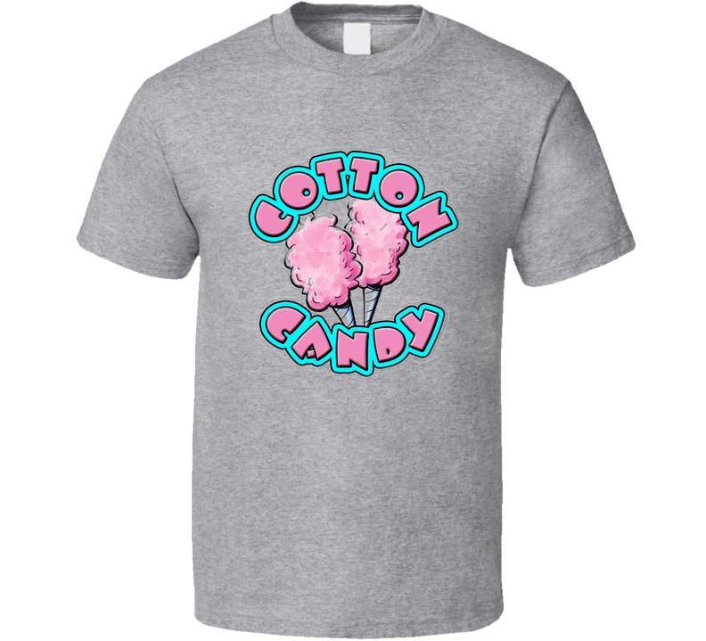 Cotton Candy Dessert Gray Unisex T Shirt Cotton Candy Dessert Gray Unisex T Shirt