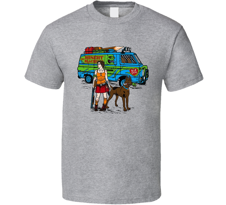 Scooby Doo Zombie Parody Gray Unisex T Shirt Scooby Doo Zombie Parody Gray Unisex T Shirt