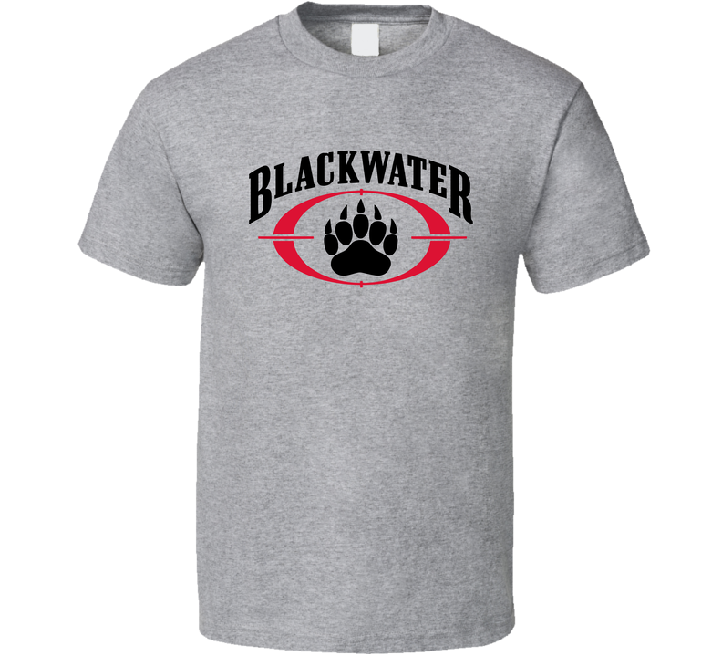 Blackwater Academy Us Military Firearms Training Gray Unisex T Shirt
