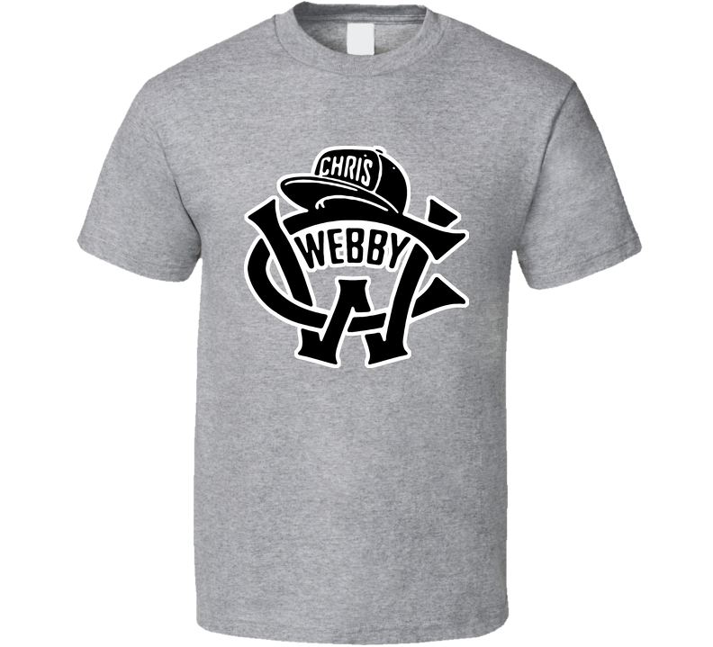 Chris Webby Logo Hip Hop Gray Unisex T Shirt