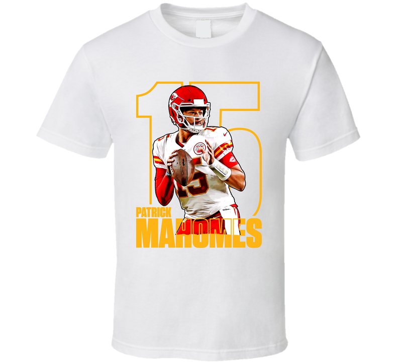 Patrick Mahomes 15 White Unisex T Shirt