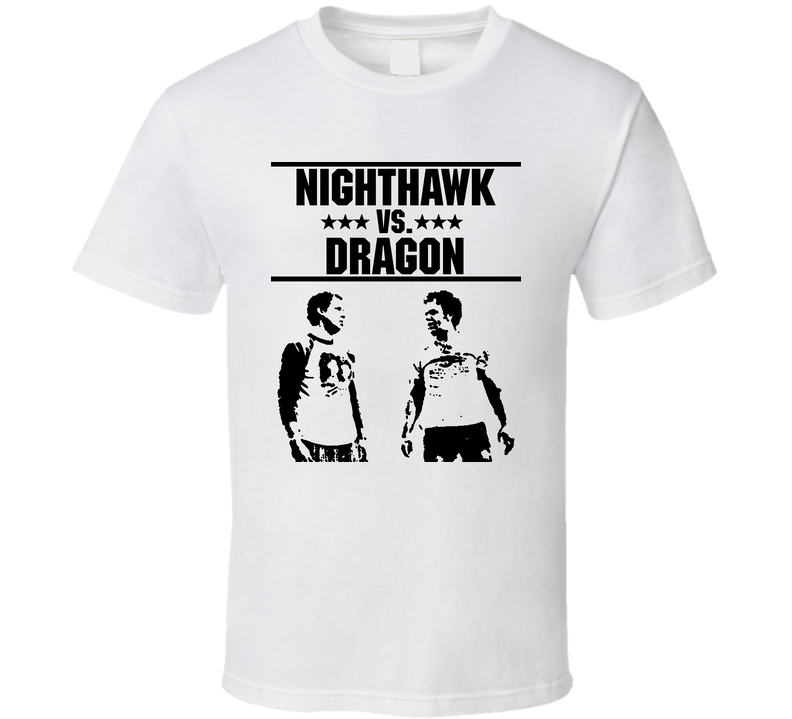 Step Brothers Nighthawk Vs Dragon White Unisex T Shirt Step Brothers Nighthawk Vs Dragon White Unisex T Shirt