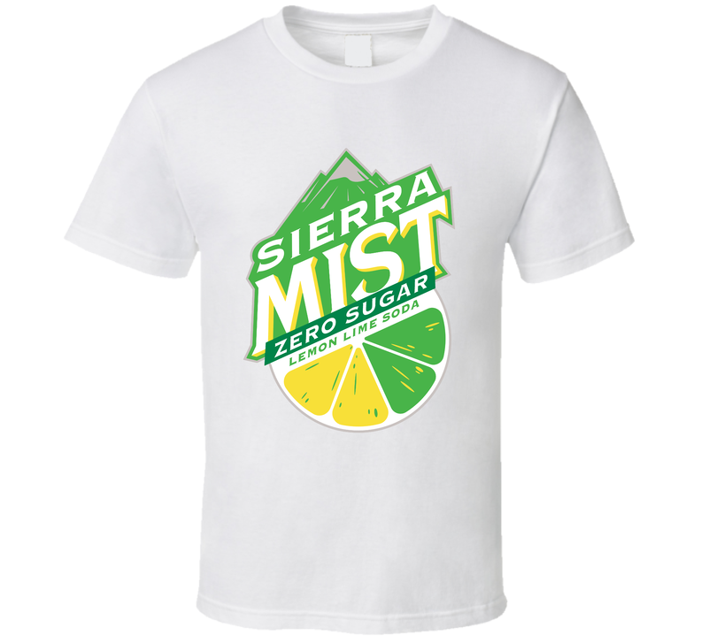 Sierra Mist Best Soda Of All Time Soft Drink Lovers White Unisex T Shirt