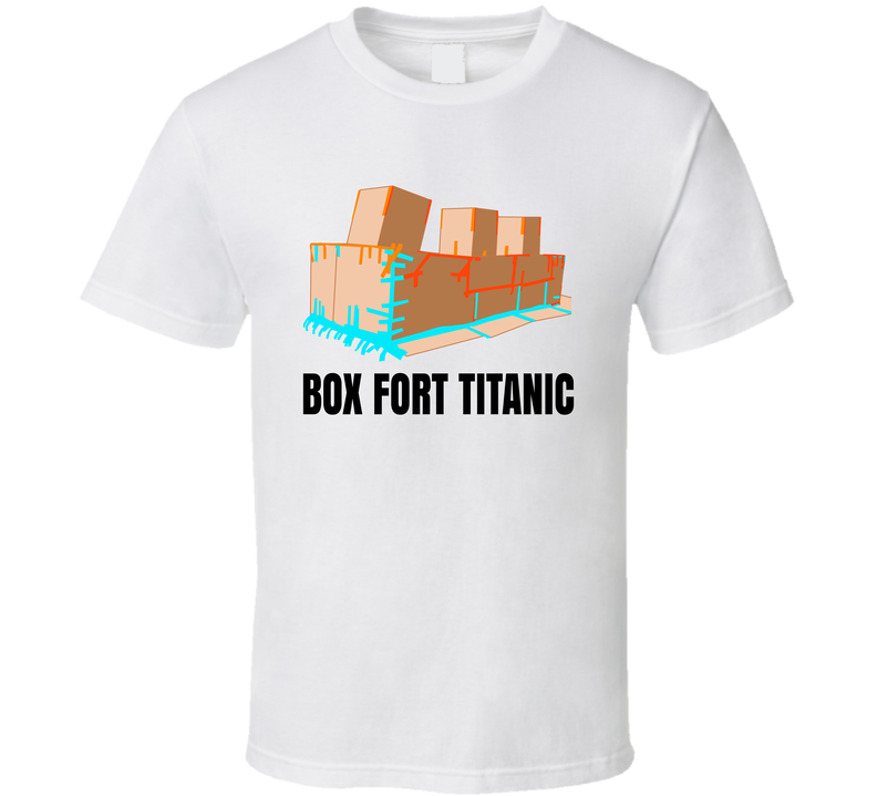 Papa Jake Box Fort Titanic Popular Youtube Personality Fan White Unisex T Shirt Papa Jake Box Fort Titanic Popular Youtube Personality Fan White Unisex T Shirt