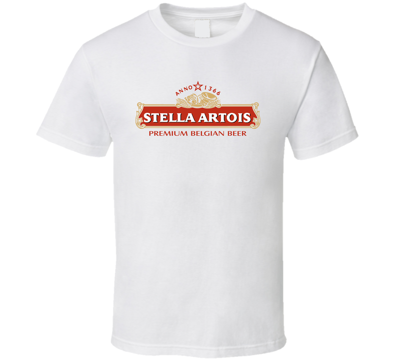 Stella Artois Alcohol Beer Drink White Unisex T Shirt