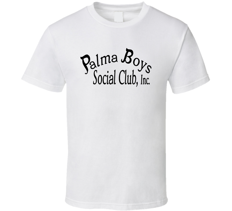 Palma Boys Social Club Uptown Crew Mob Hangout New York City White Unisex T Shirt Palma Boys Social Club Uptown Crew Mob Hangout New York City White Unisex T Shirt
