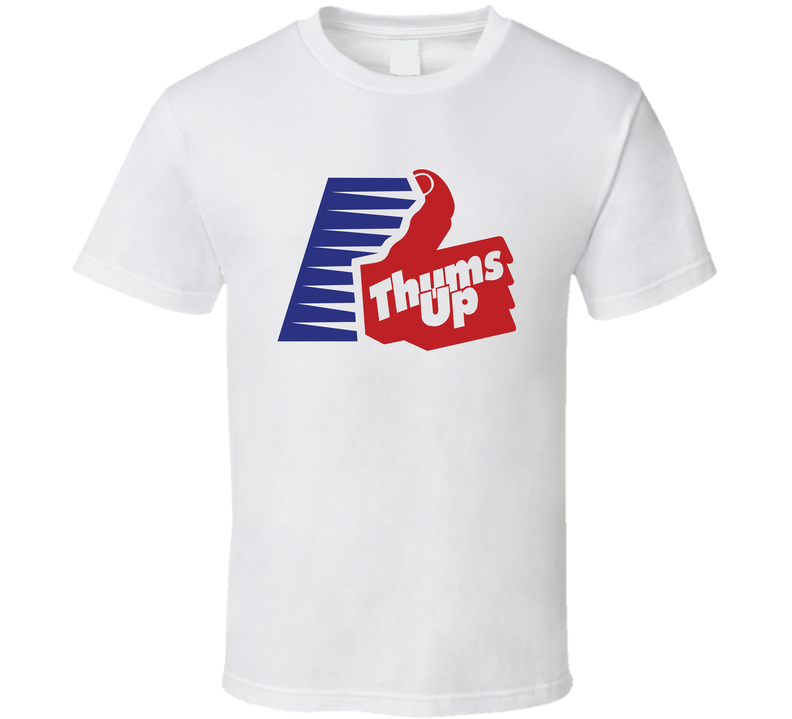 Thums Up Cola Popular Soda India White Unisex T Shirt