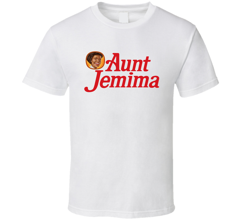 Aunt Jemima Syrup Mascot White Unisex T Shirt