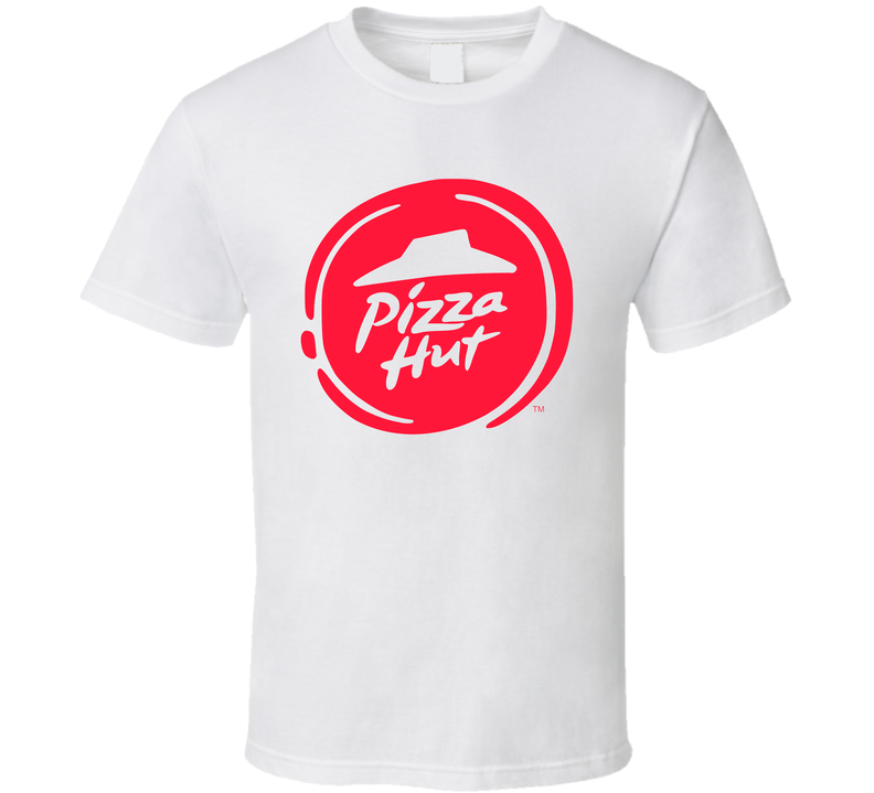 Pizza Hut American Favourite Food White Unisex T Shirt