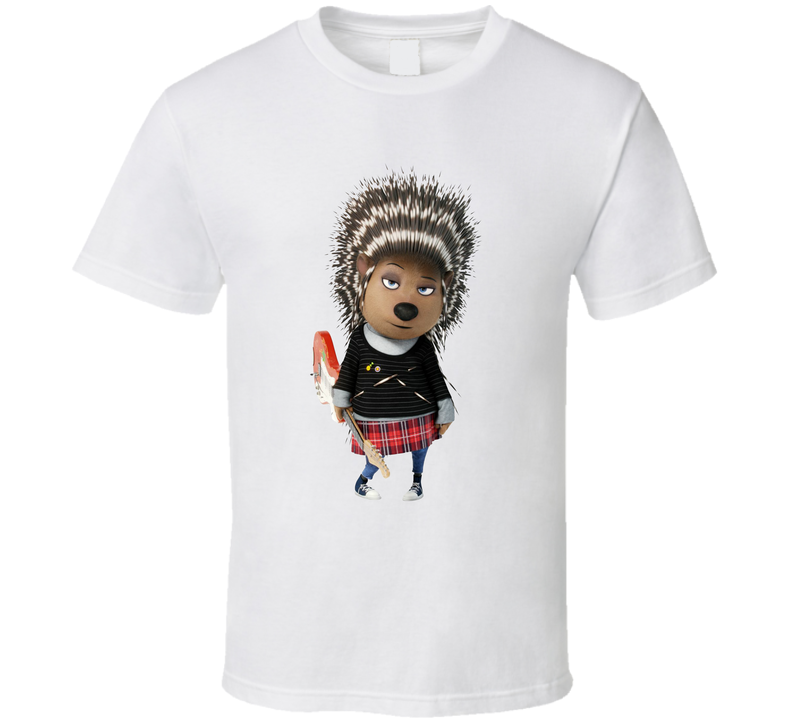 Ash Sing Fictional Music Group Fan White Unisex T Shirt