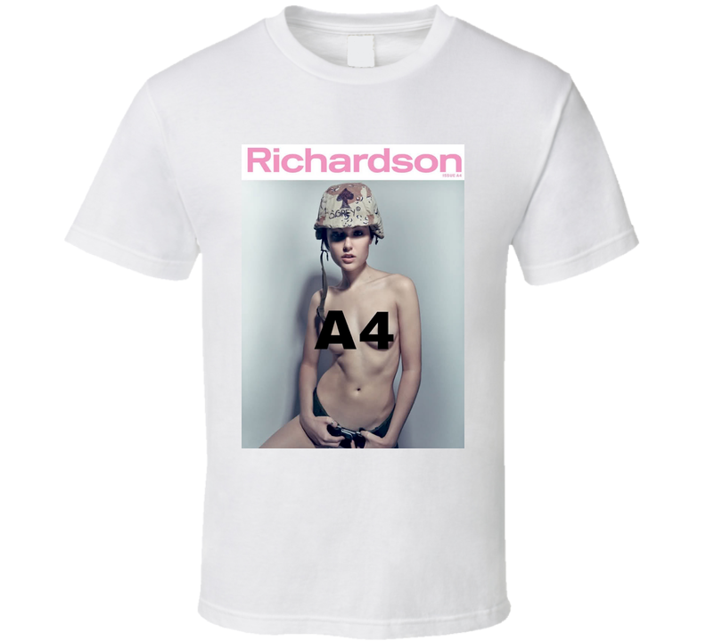 Sasha Grey Richardson Magazine Cover Porn Star White Unisex T Shirt Sasha Grey Richardson Magazine Cover Porn Star White Unisex T Shirt