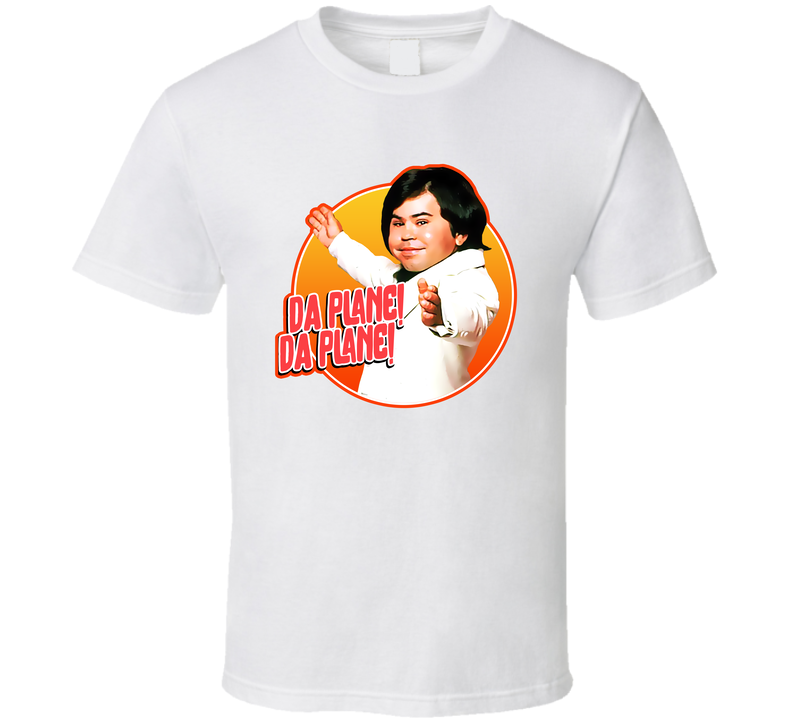 Da Plane Fantasy Island Retro White Unisex T Shirt Da Plane Fantasy Island Retro White Unisex T Shirt