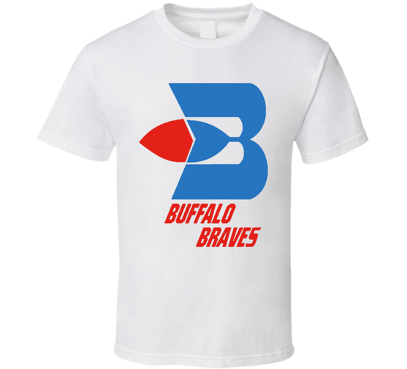 Buffalo Braves 70s Basketball Logo White Unisex T Shirt Buffalo Braves 70s Basketball Logo White Unisex T Shirt