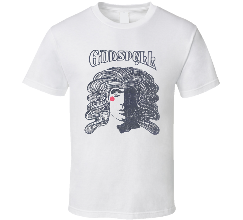 Stedman Sport Godspell Madusa Head Band White Unisex T Shirt Stedman Sport Godspell Madusa Head Band White Unisex T Shirt