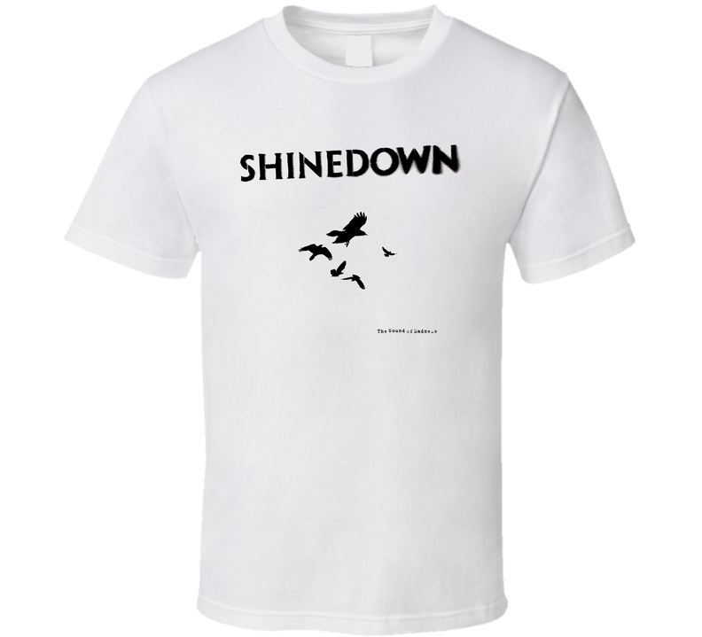 Shinedown Rock Cool Sound Of Madness White Unisex T Shirt