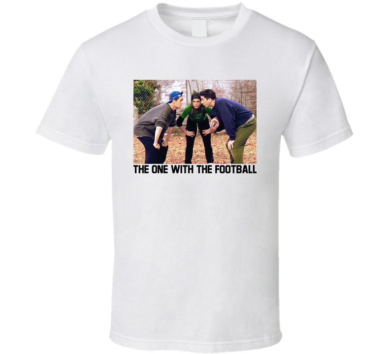 Friends The One With The Football Episode Retro Tv Show Fan White Unisex T Shirt Friends The One With The Football Episode Retro Tv Show Fan White Unisex T Shirt