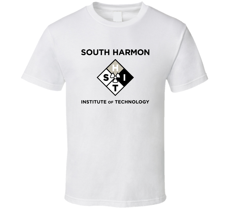South Harmon Institute Of Technology Fictional University Accepted Movie Fan White Unisex T Shirt