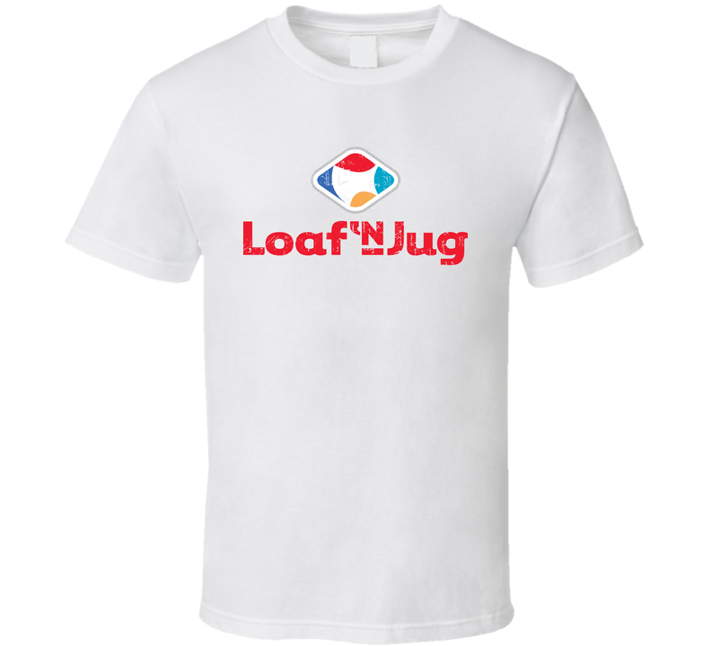 Loaf N Jugg Automobile Car Truck Motorcycle Auto Parts Cool Distressed Style Brand Logo Emblem White Unisex T Shirt