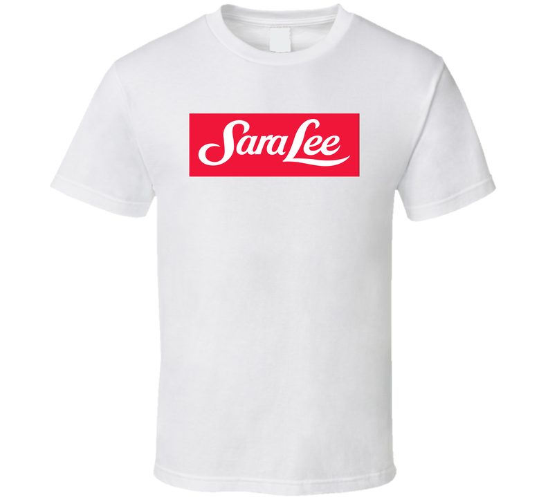 Sara Lee Company Logo White Unisex T Shirt