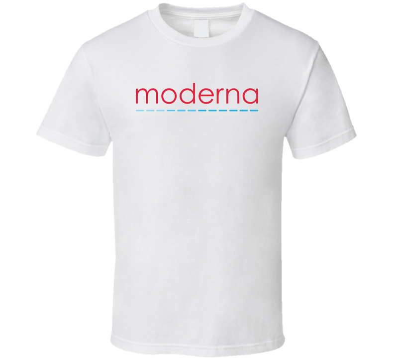 Moderna Bio Tech Vaccine Study Company White Unisex T Shirt Moderna Bio Tech Vaccine Study Company White Unisex T Shirt