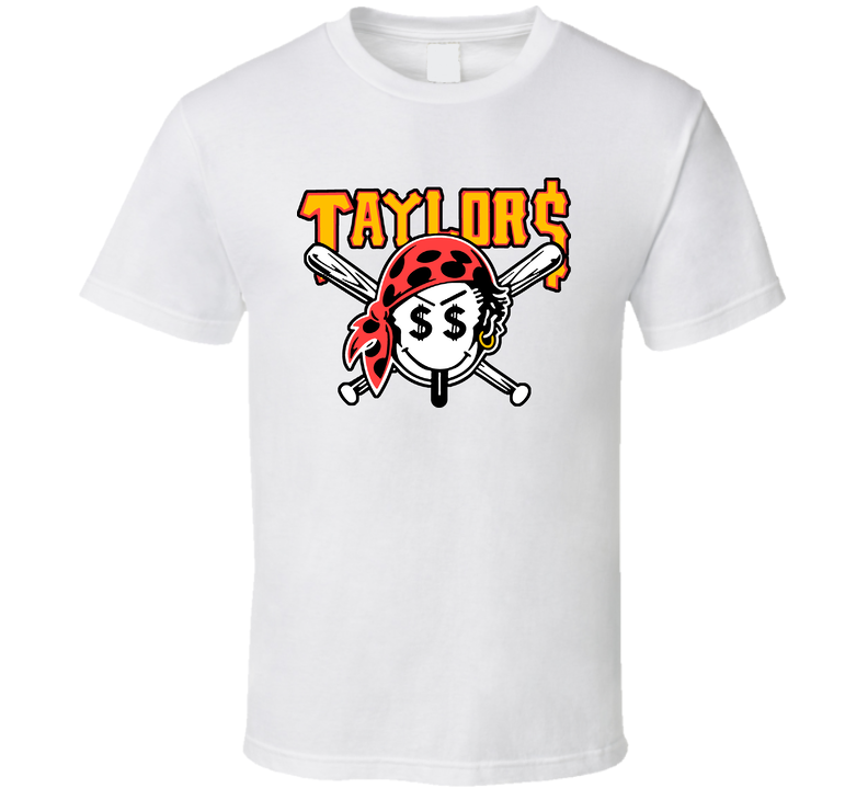 Wiz Khalifa Taylor Gang Pirate Smile Face White White Unisex T Shirt