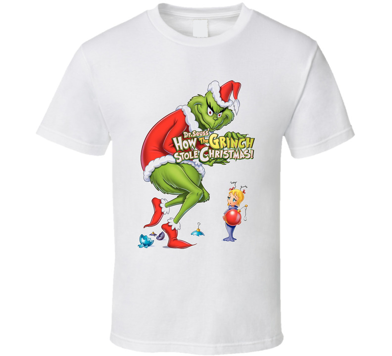 How The Grinch Stole Christmas Movie White Unisex T Shirt How The Grinch Stole Christmas Movie White Unisex T Shirt