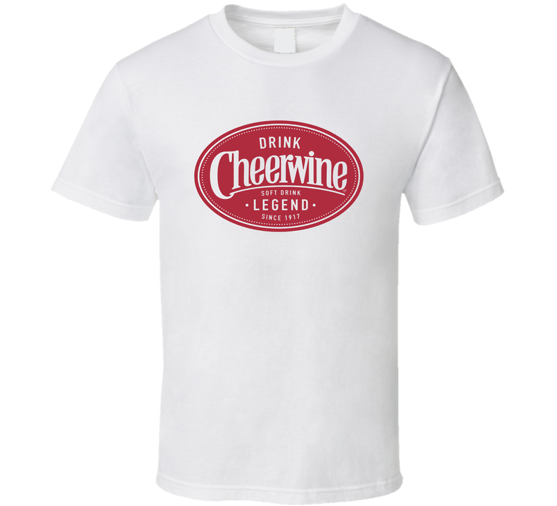 Cheerwine Soda Popular Cherry Flavored North Carolina Soft Drink Unisex Cotton Tee Classic White Unisex T Shirt