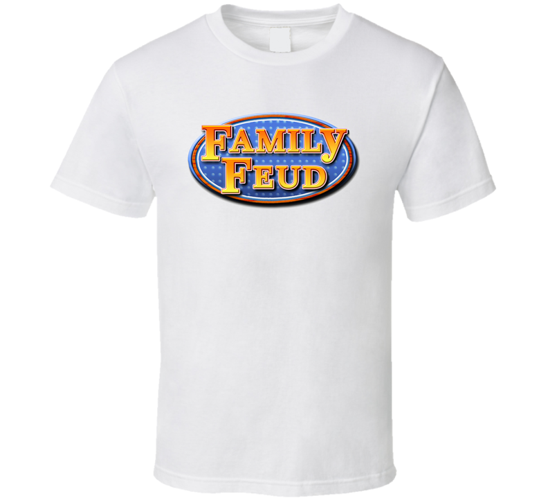Family Feud Tv Show White Unisex T Shirt Family Feud Tv Show White Unisex T Shirt