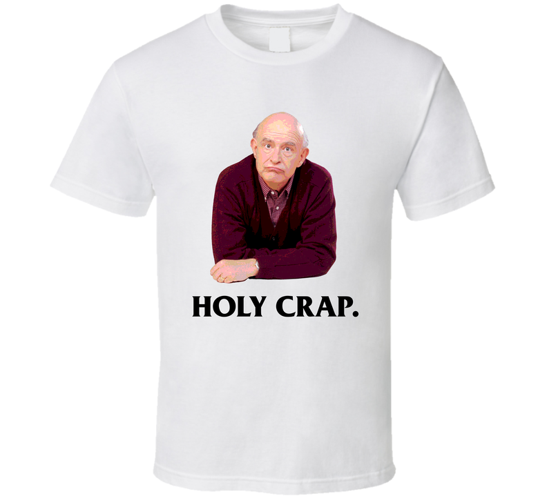 Holy Crap Frank Everybody Loves Raymond Retro Tv White Unisex T Shirt Holy Crap Frank Everybody Loves Raymond Retro Tv White Unisex T Shirt