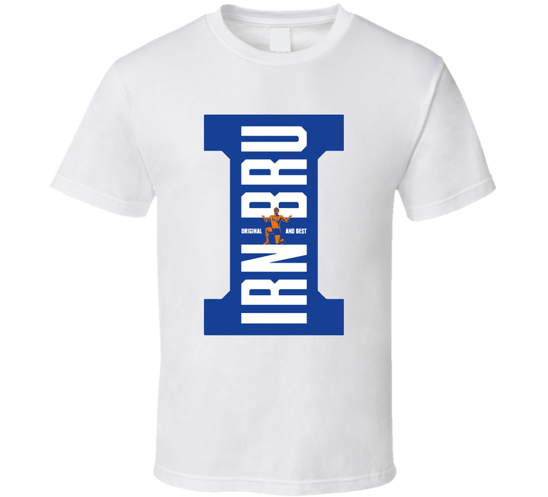 Iron Bru Best Soda Of All Time Soft Drink Lovers White Unisex T Shirt