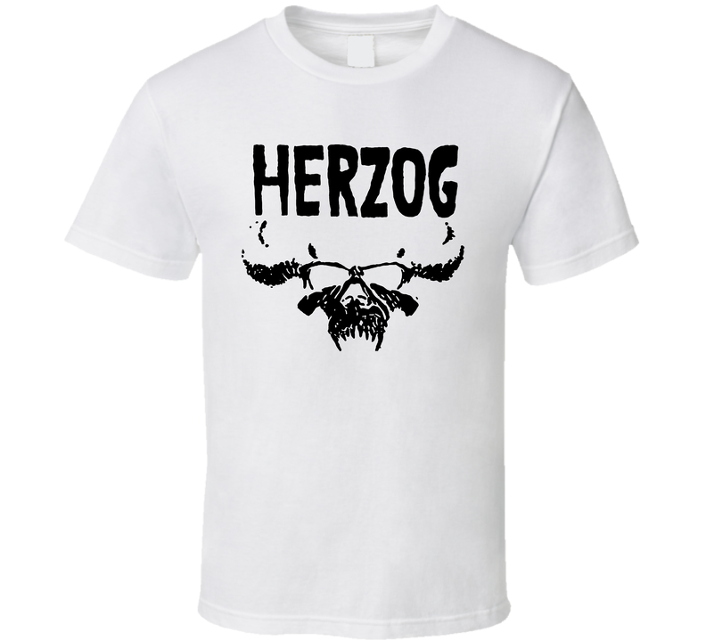 Herzog Music Group Rock White Unisex T Shirt Herzog Music Group Rock White Unisex T Shirt