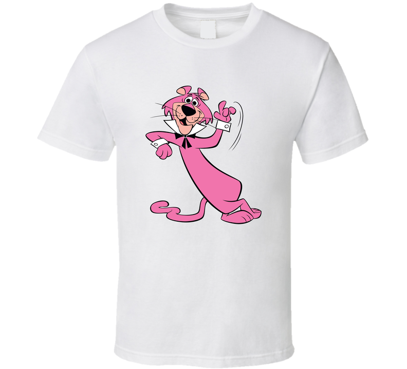 Snagglepuss Retro Cartoon Character White Unisex T Shirt