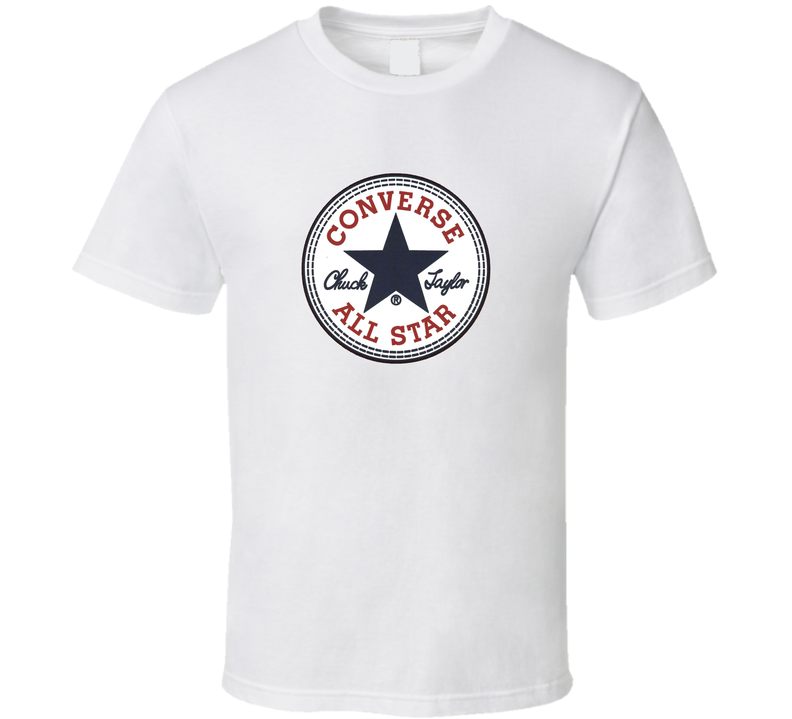Converse Chuck Taylor All Star Classic Retro White Unisex T Shirt