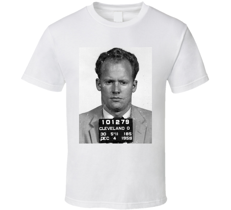 Danny Greene Irish Mob Gangster Vintage  Shot White Unisex T Shirt Danny Greene Irish Mob Gangster Vintage  Shot White Unisex T Shirt