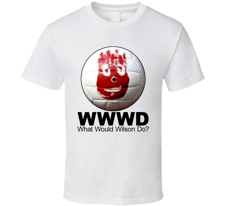 Wilson Castaway Volleyball Funny White Unisex T Shirt