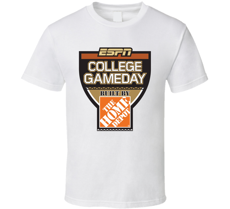 Espn College Gameday Football Fan Cool Essential Gift White Unisex T Shirt Espn College Gameday Football Fan Cool Essential Gift White Unisex T Shirt