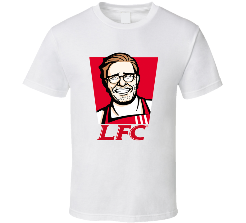 Liverpool Fc Jurgen Klopp Kfc Lfc Football Club Manager Parody White Unisex T Shirt