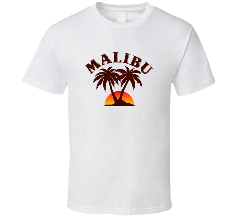Malibu Rum White Unisex T Shirt