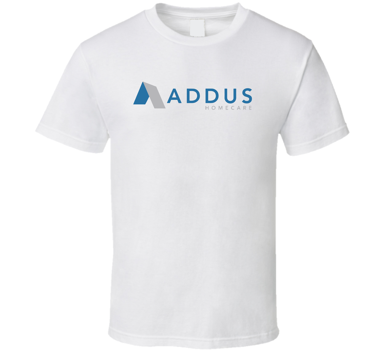 Addus Homecare Corporation Nasdaq Company Logo Employee Fan White Unisex T Shirt Addus Homecare Corporation Nasdaq Company Logo Employee Fan White Unisex T Shirt