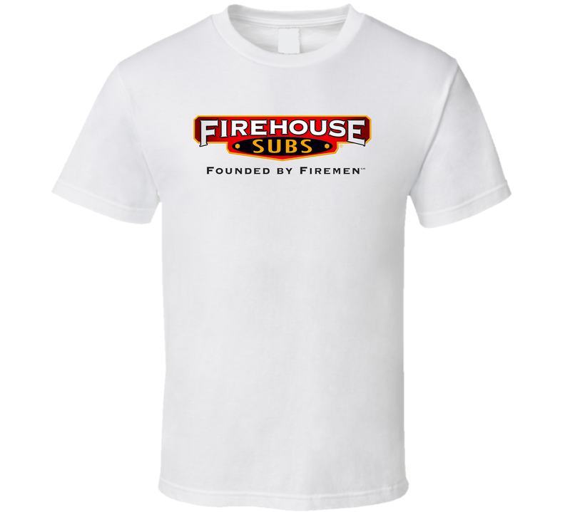 Firehouse Subs Sandwhich Restaurant White Unisex T Shirt